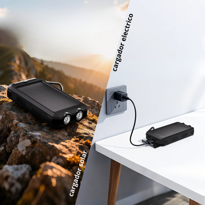 cargador solar portátil