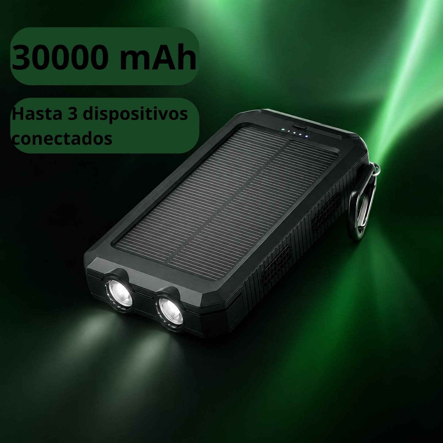 cargador solar portátil
